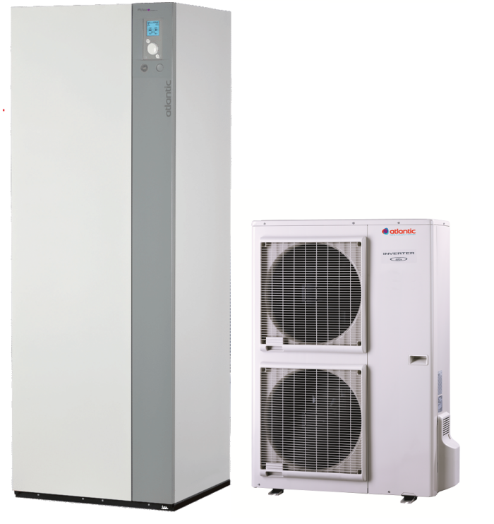 Šilumos siurblys oras/vanduo Atlantic Alfea Excellia Duo A.I. TRI 16 (024117, 700178, 075455) - Image 2